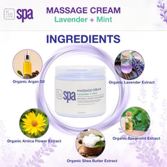 Argan oil and other oils in the formula for skin nourishment