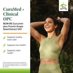 Graphic representing BCM-95 curcumin blend.