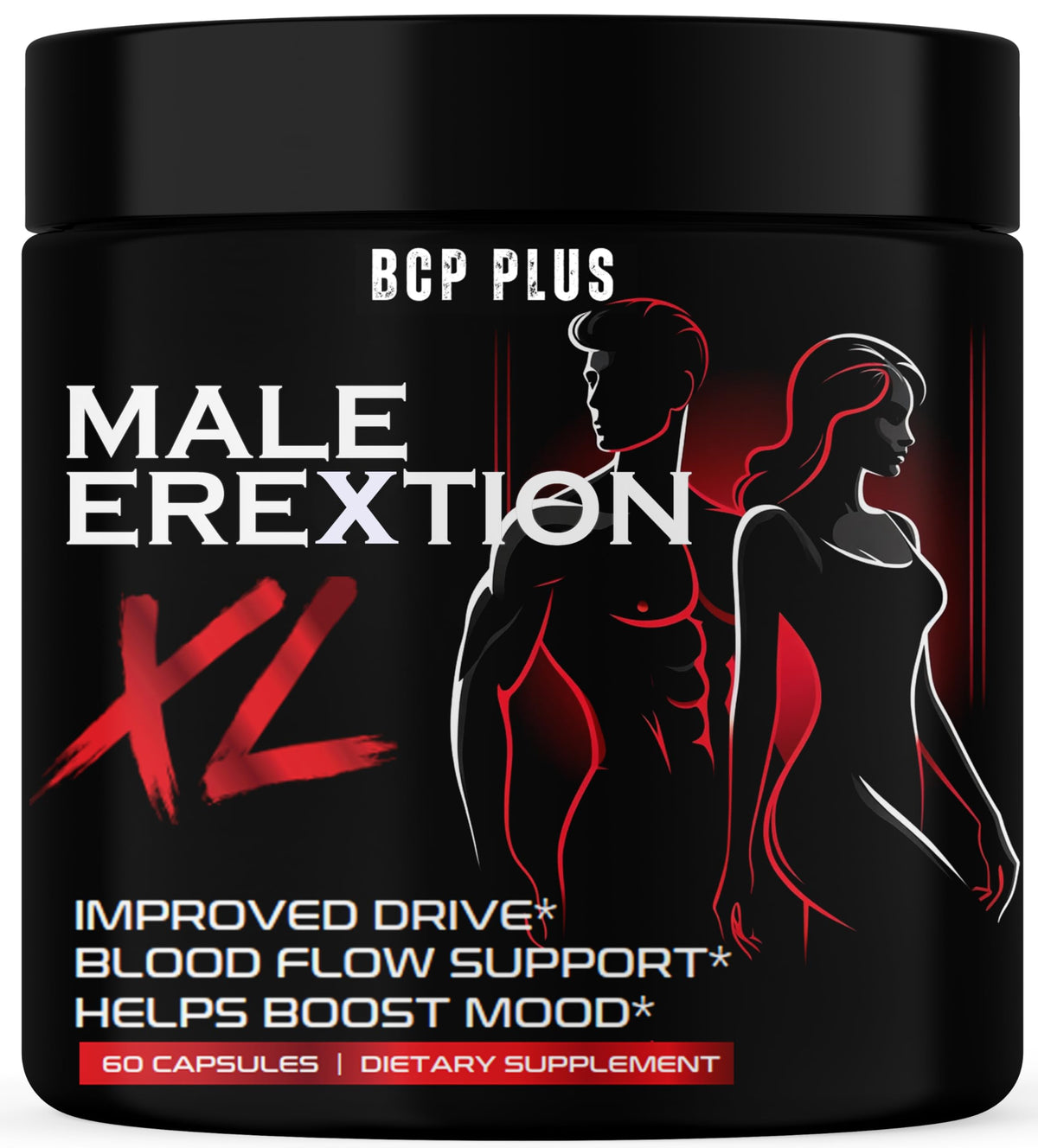 BCP PLUS MalePlus Performance bottle with 60 capsules