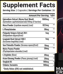 Energetic man holding BCP PLUS MalePlus Performance bottle