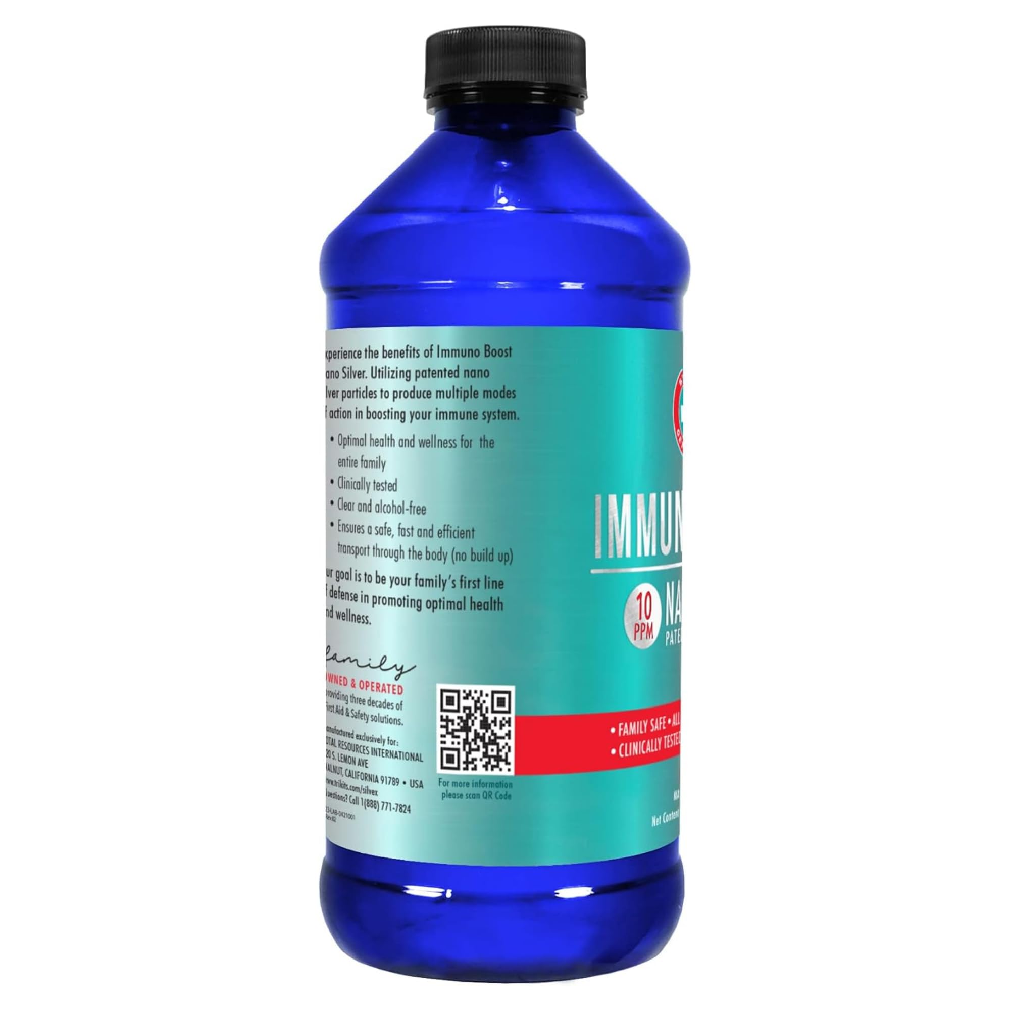 Made in USA statement on bottle