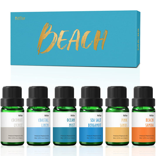 Beach Samba fragrance oil bottle (10ml) from MitFlor Beach collection