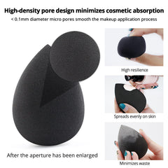 BEAKEY makeup sponge concealer precision for targeted under-eye or spot correction