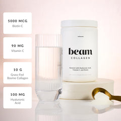 Biotin-enriched collagen powder for hair, skin, nails