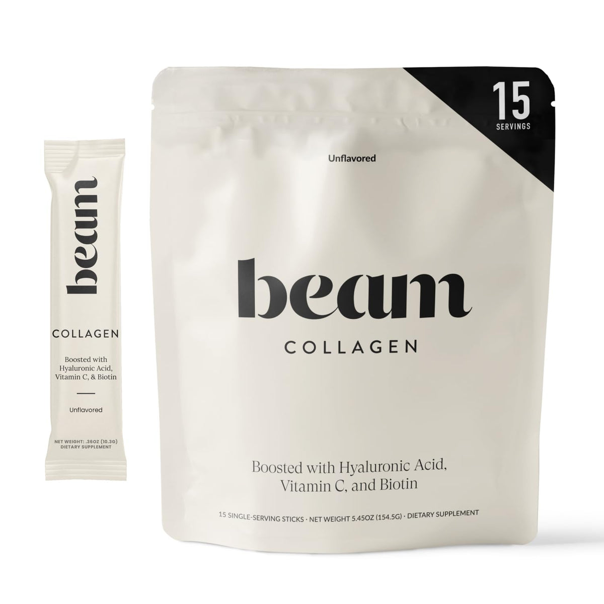 Beam Collagen Powder for Women with Grass-Fed Collagen
