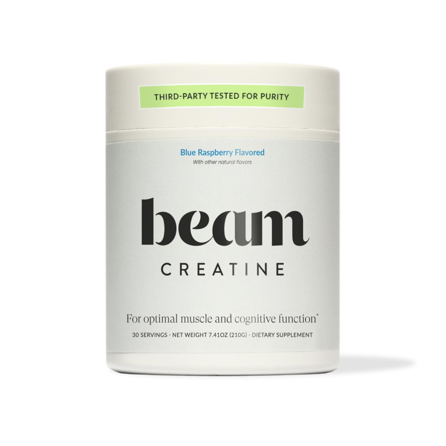 Blue Raspberry Beam Creatine Powder front view
