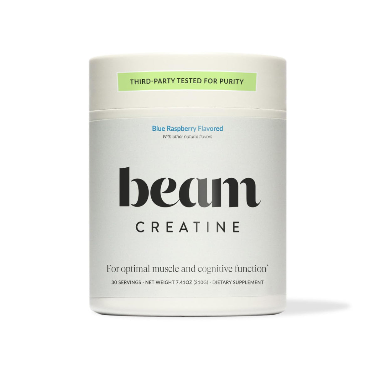 Blue Raspberry Beam Creatine Powder front view