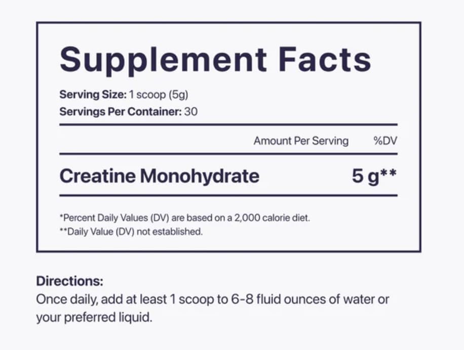 Beam Creatine Powder gift-ready packaging for fitness lovers.