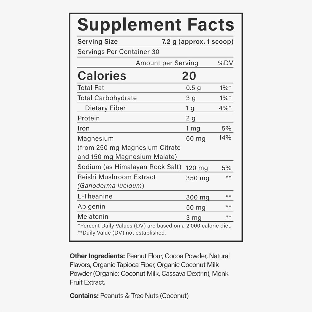 Natural sleep support supplement product photo