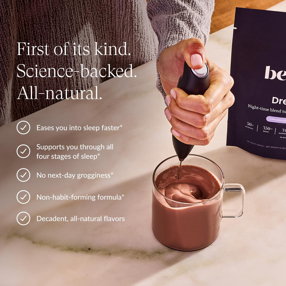 Beam Dream Sleep Powder measuring scoop for precise nightly servings.