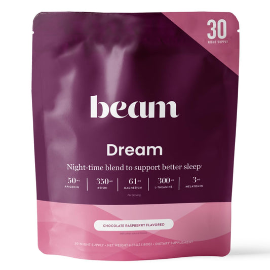 Beam Dream Sleep Powder packaging front view