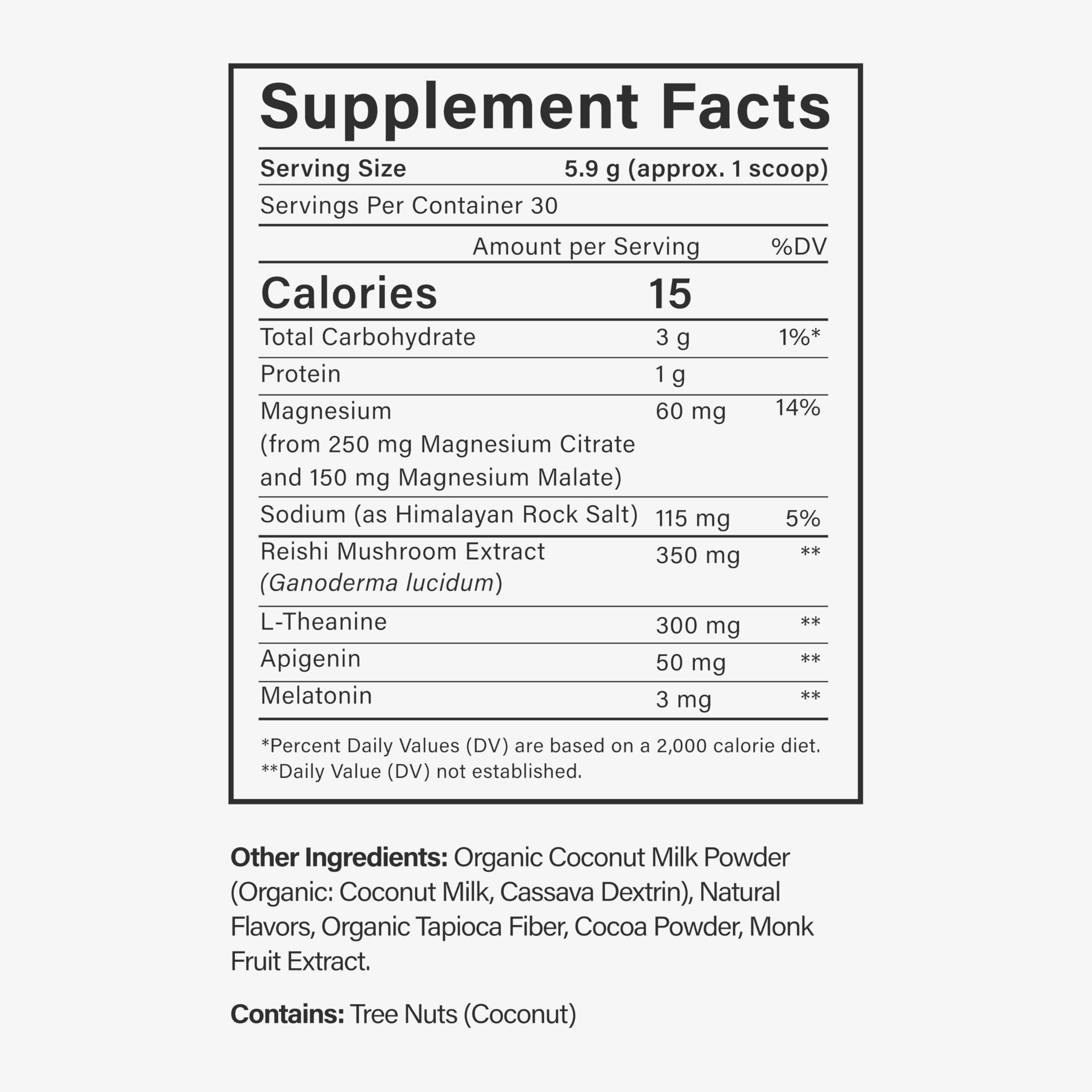 Serving size scoop with Beam Dream Sleep Powder