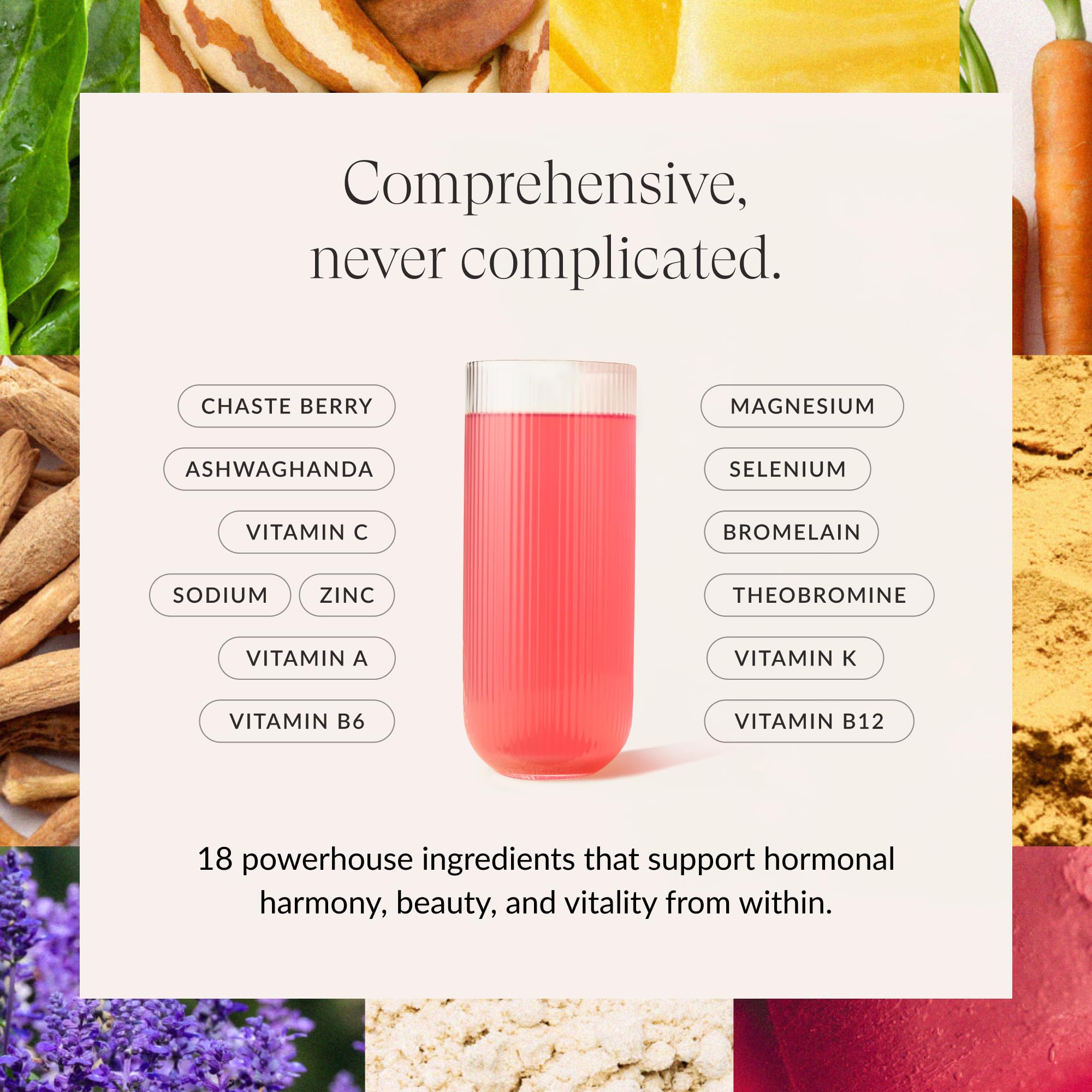 Glow powder with electrolytes for natural energy and hydration