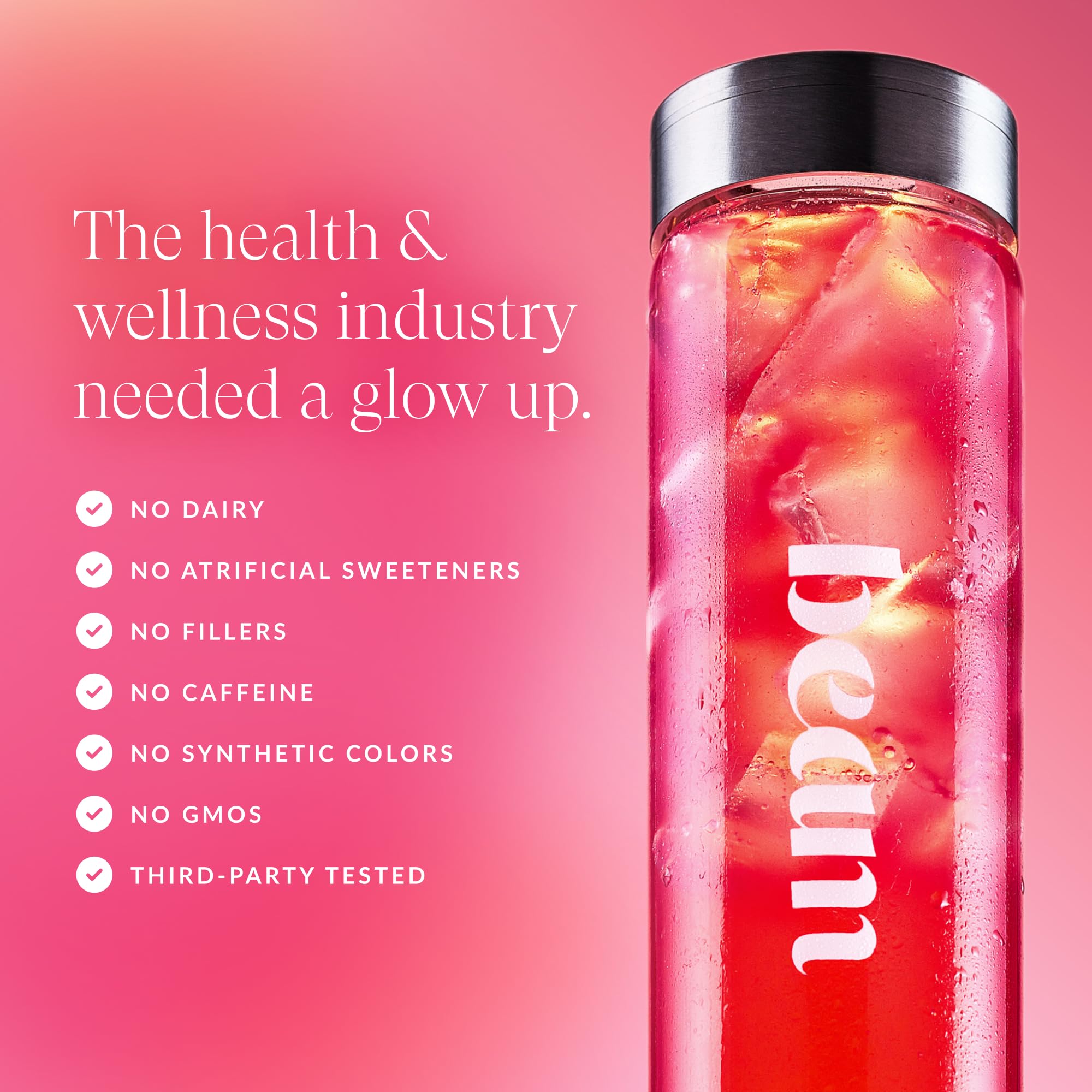 Beam Glow ingredients supporting skin, hair, and nails health
