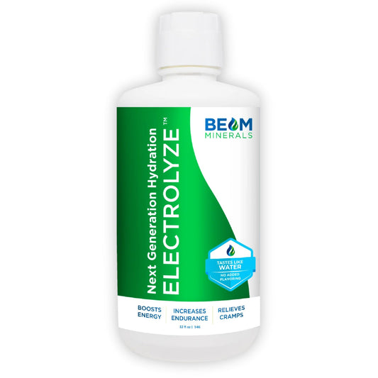 BEAM Minerals Electrolyze bottle - front view