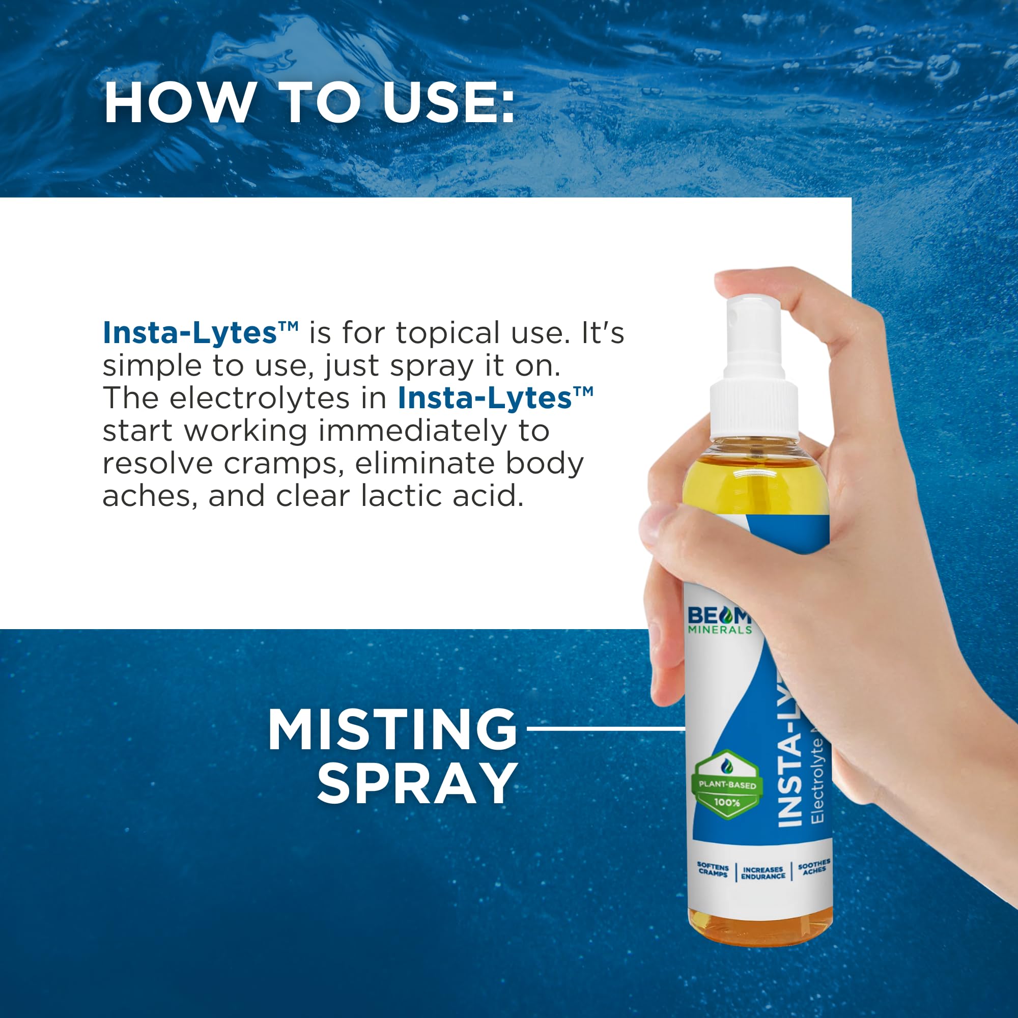 INSTA-LYTES electrolyte mist spray
