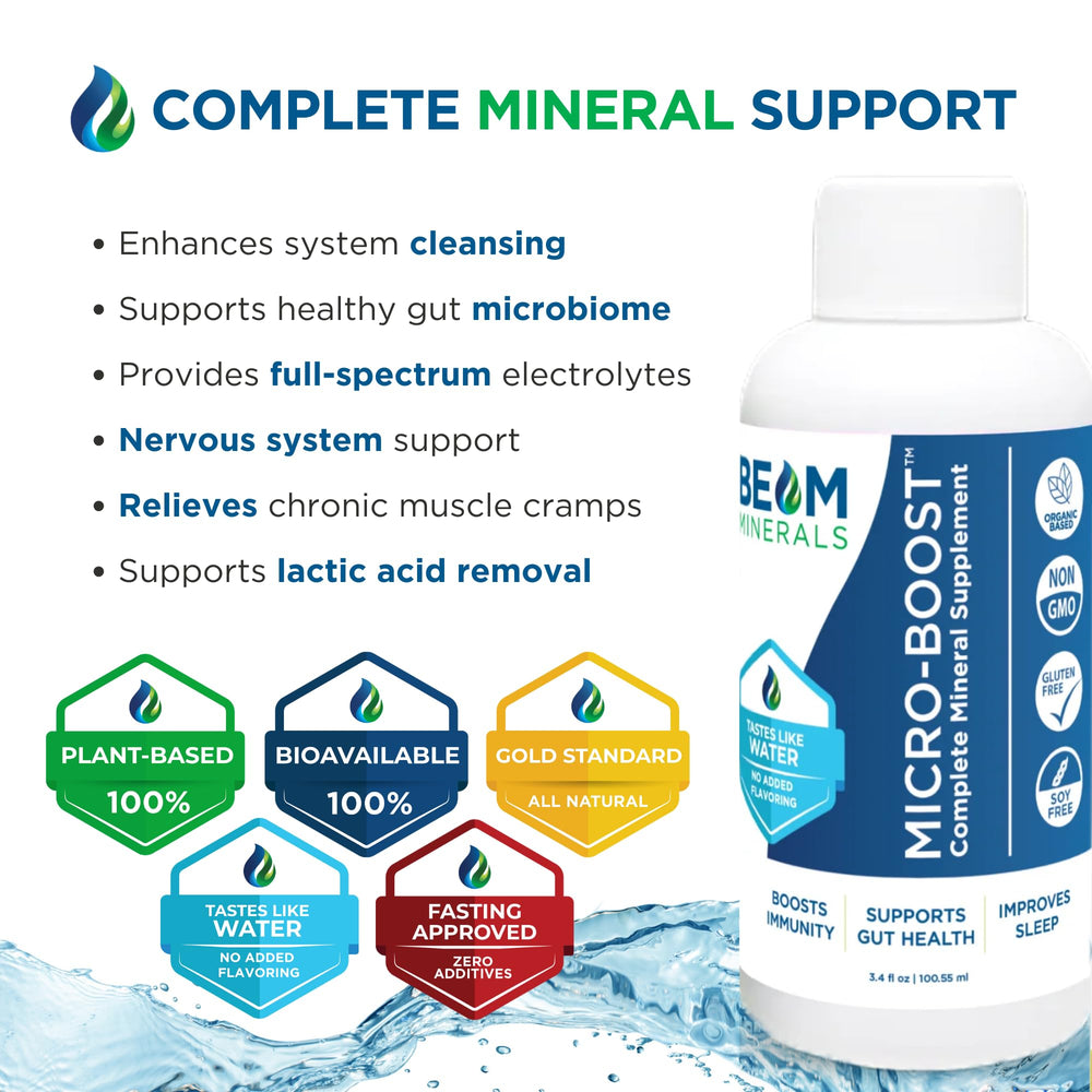 Packaging of BEAM MINERALS Travel Pack branding