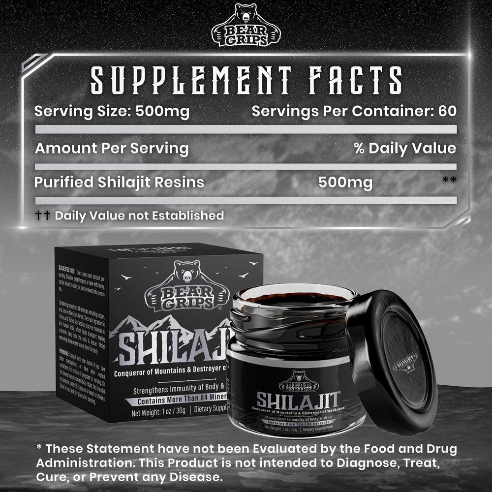 Bear Grips Himalayan shilajit source image