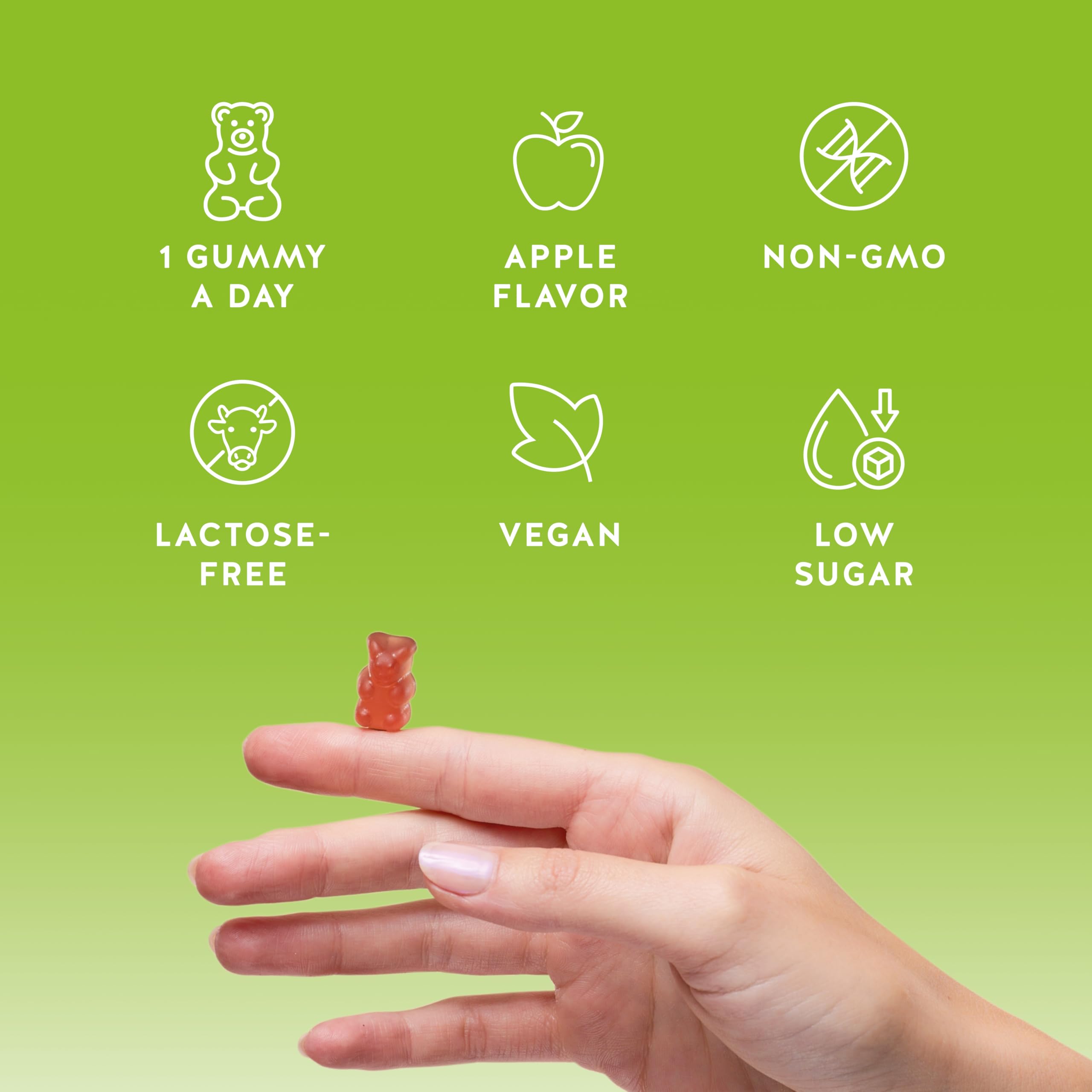 One daily ACV gummy for a wellness ritual