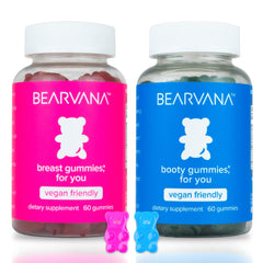 BEARVANA Top & Peach Support Combo Pack for Women bottles
