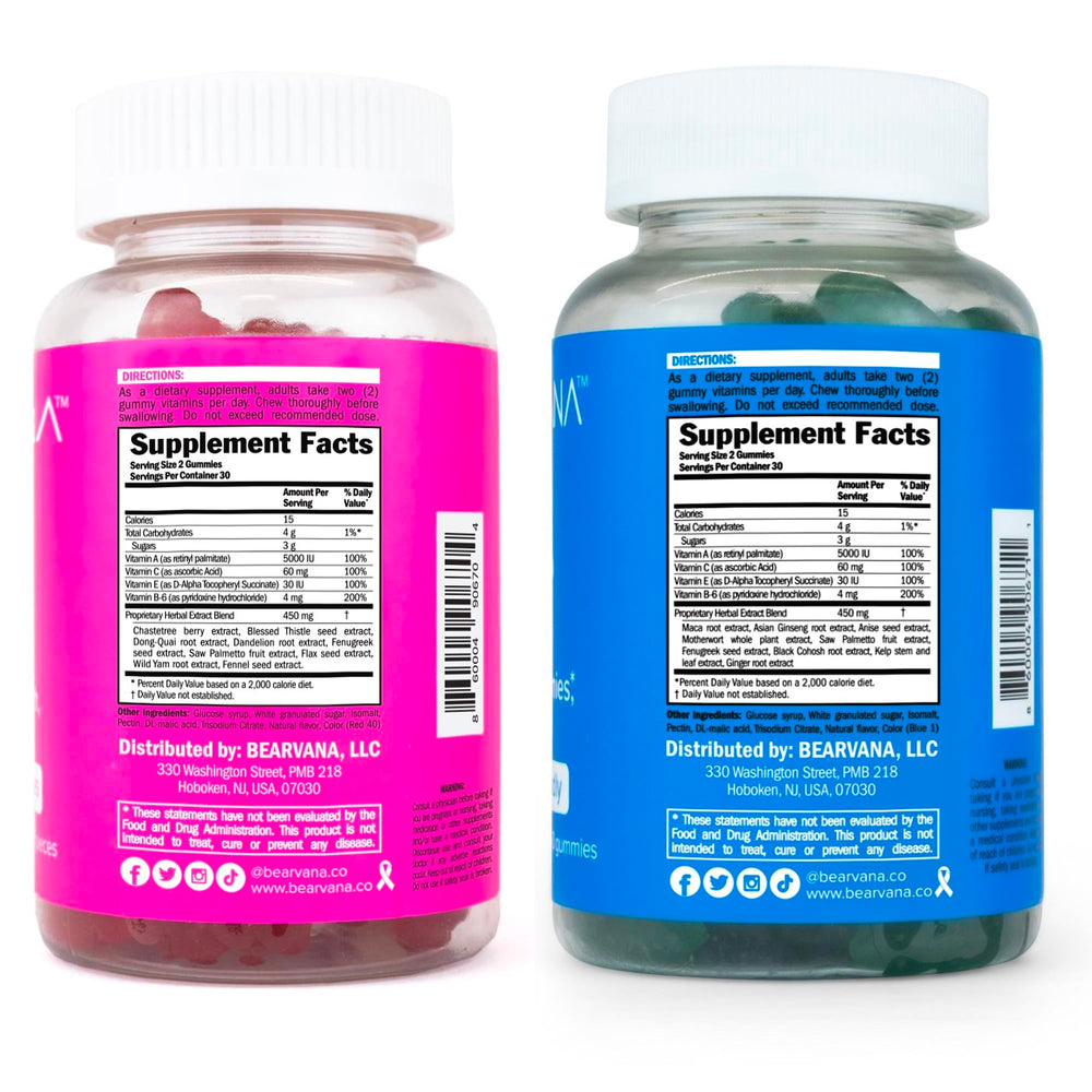 120-count BEARVANA gummies for daily wellness