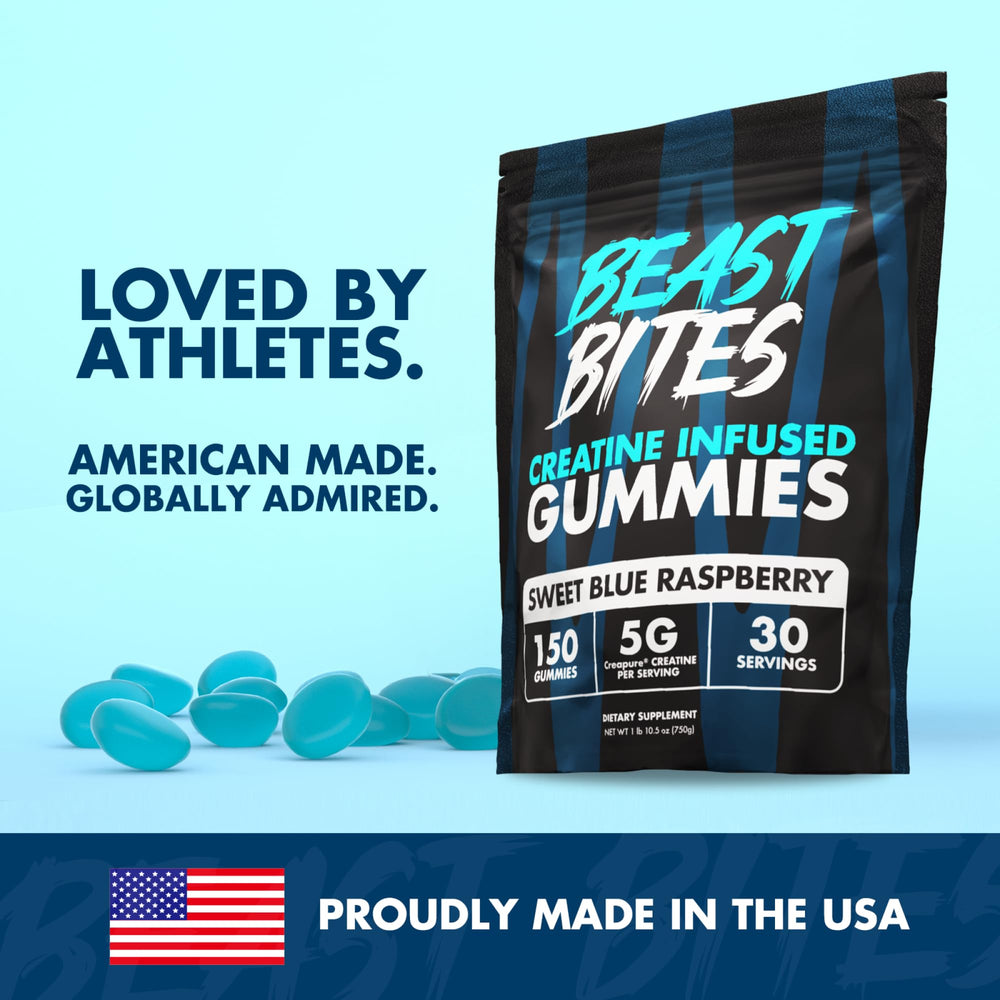 Container showing Made in USA and vegan-friendly icons