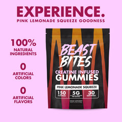 NSF Certified for Sport seal on BEAST BITES packaging