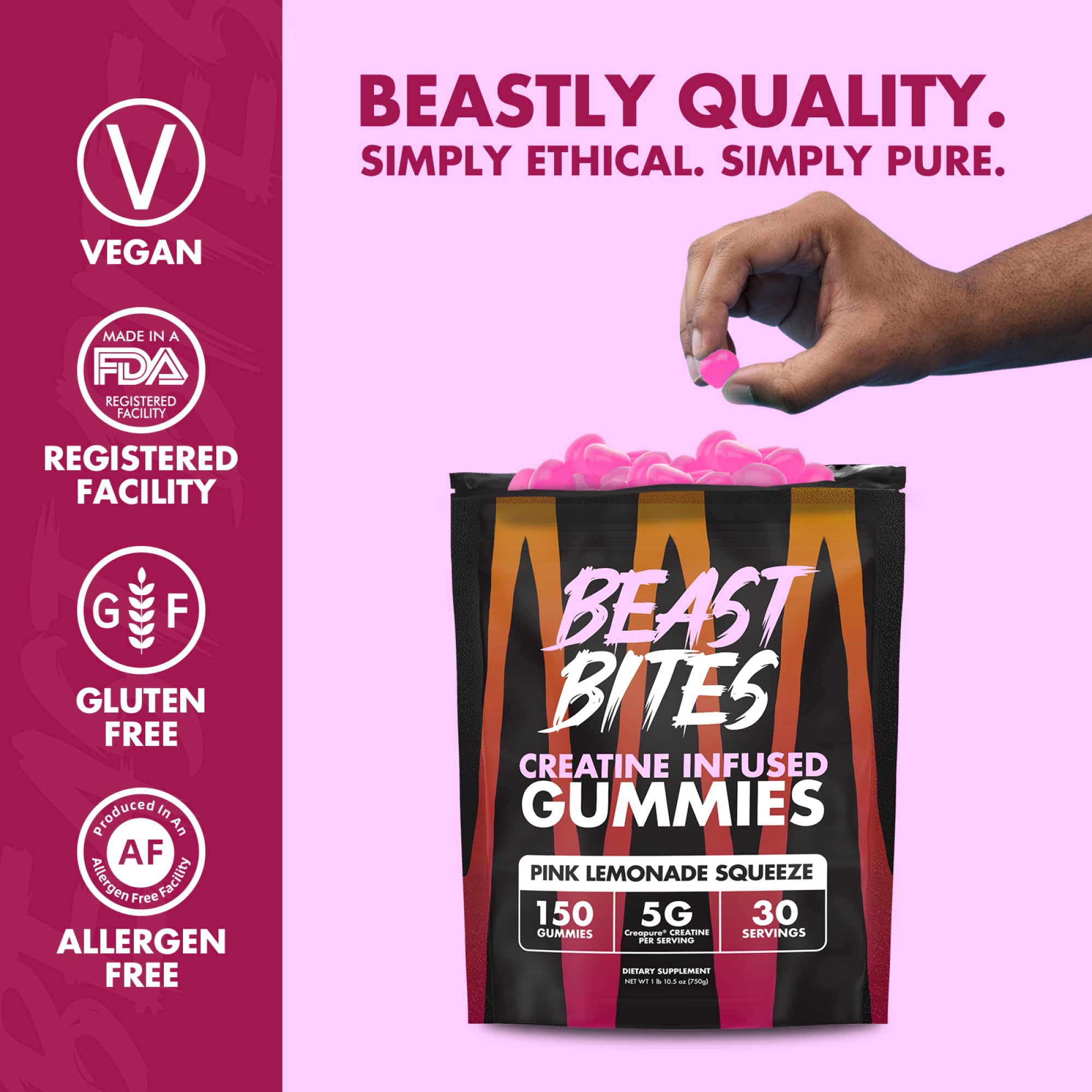 USA-made production with globally sourced ingredients