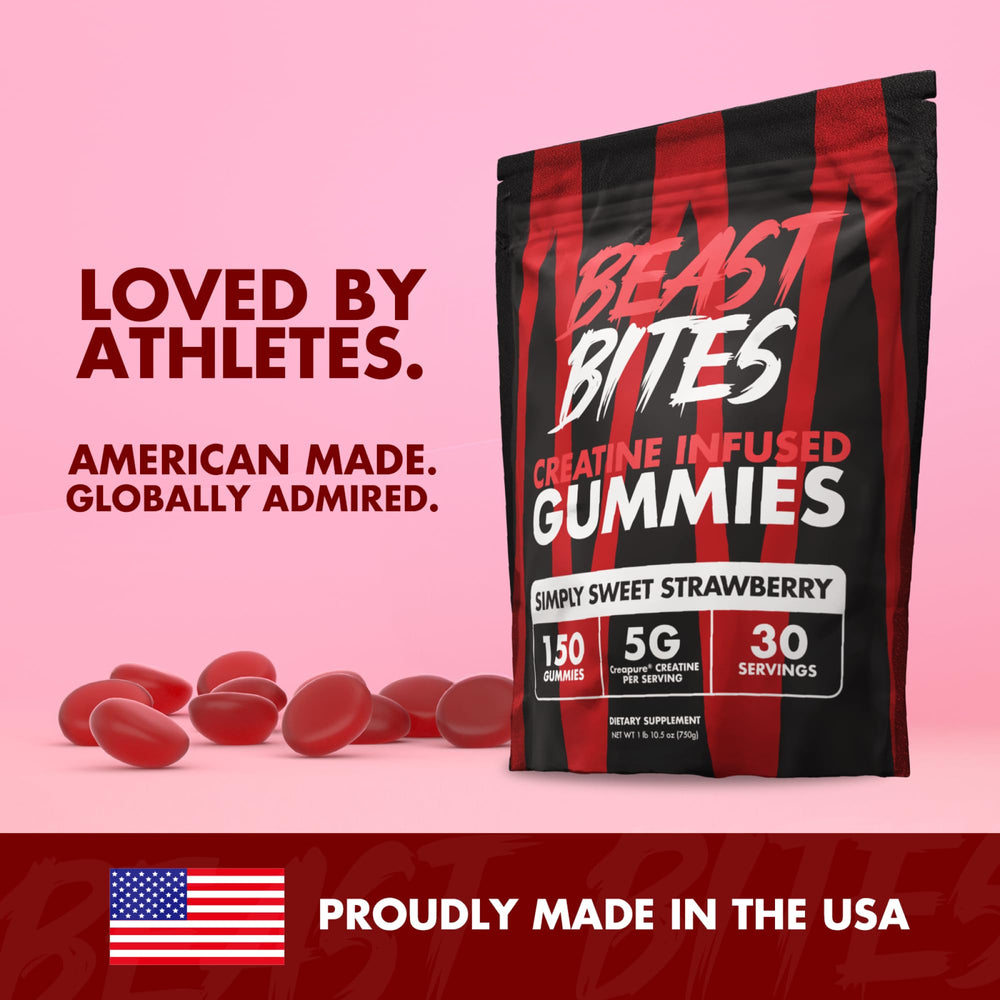Ingredients: Creapure Creatine Monohydrate and vegan formula