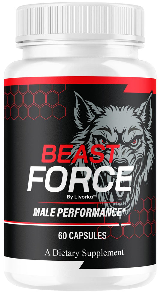 Beast Force for Men bottle with 60 capsules