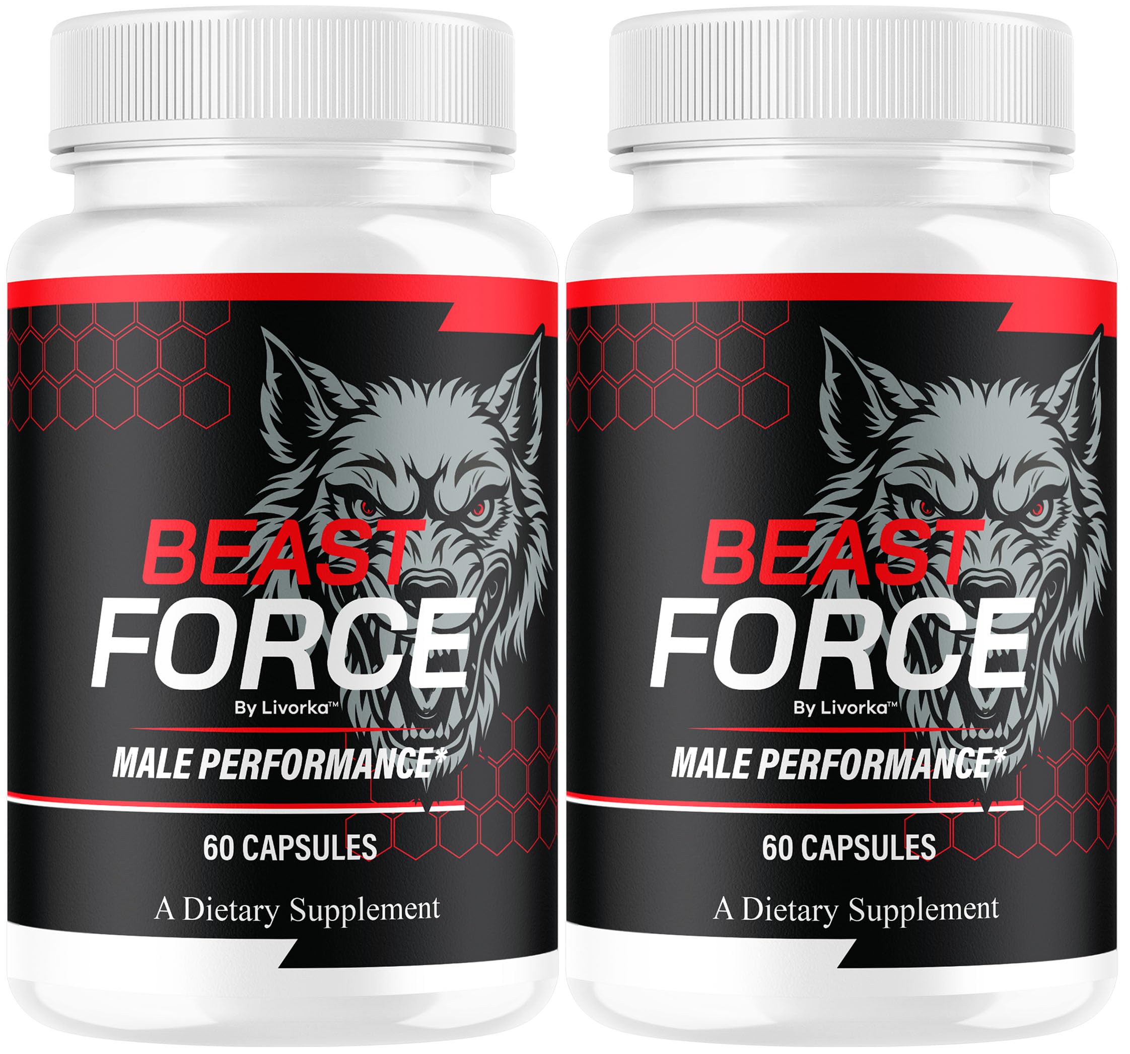 Beast Force for Men pills bottle front view
