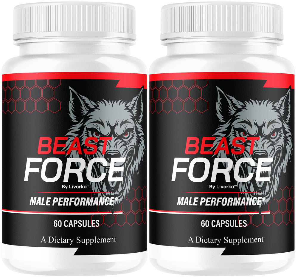 Beast Force for Men pills bottle front view