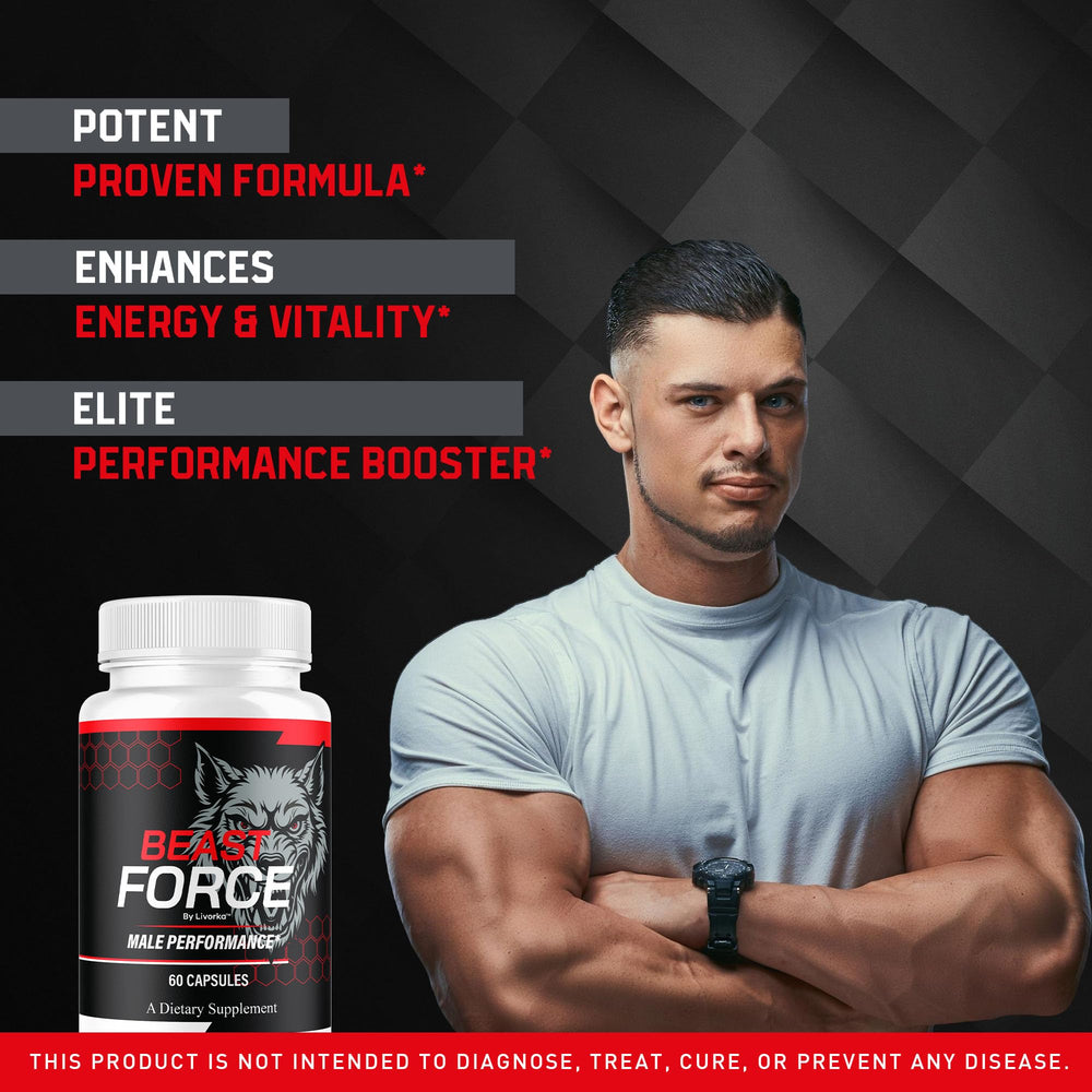 Beast Force for Men pills packaging close-up