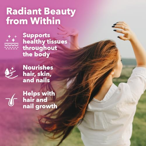 Beau-T ingredients showing Biotin, Collagen, MSM, Horsetail, Turmeric