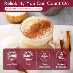 Keto-friendly, sugar-free, gluten-free and non-GMO collagen powder