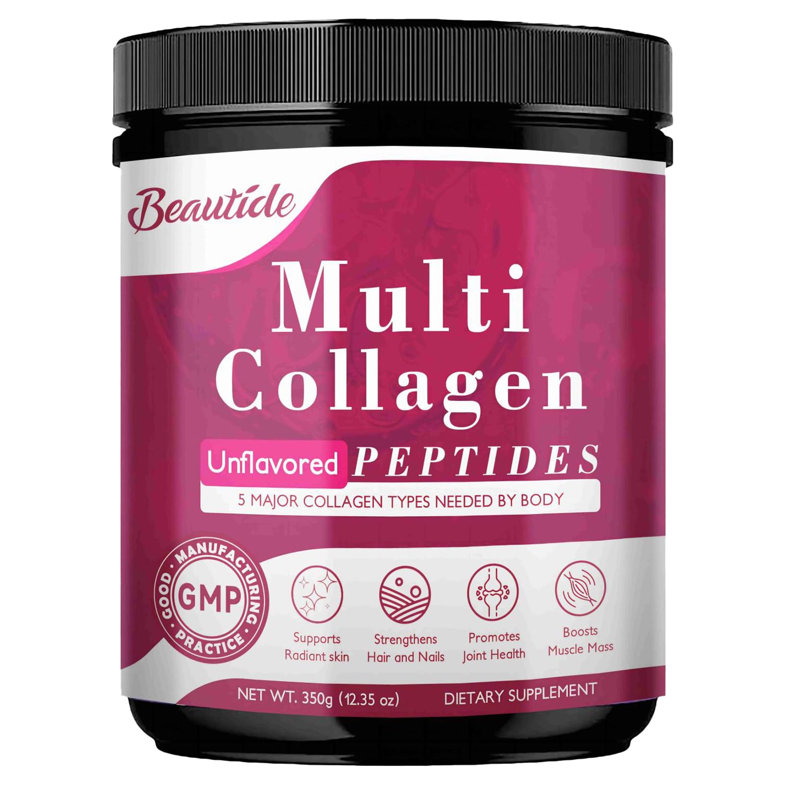 Beautide multi collagen powder packaging