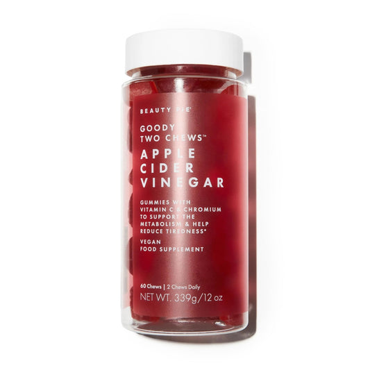 Beauty Pie front packaging showing bottle and branding for easy identification