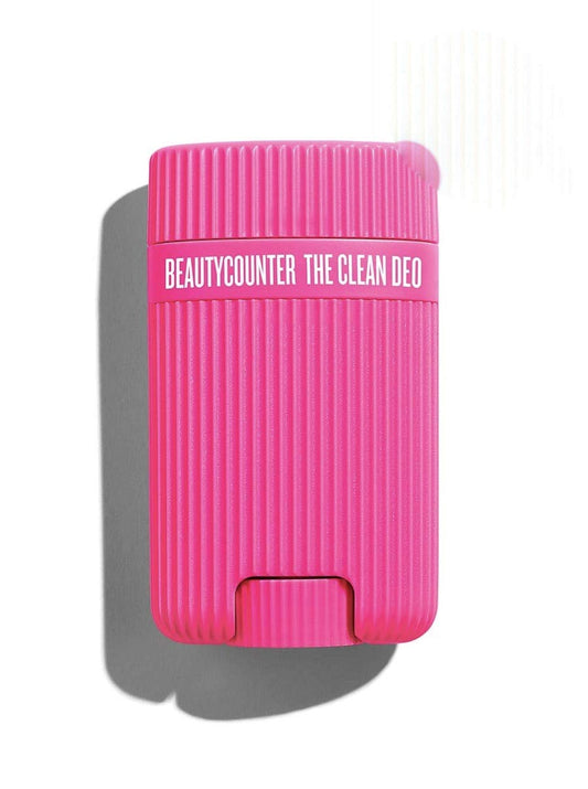 BeautyCounter Clean Deo Deodorant rose scent offers all-day odor control.