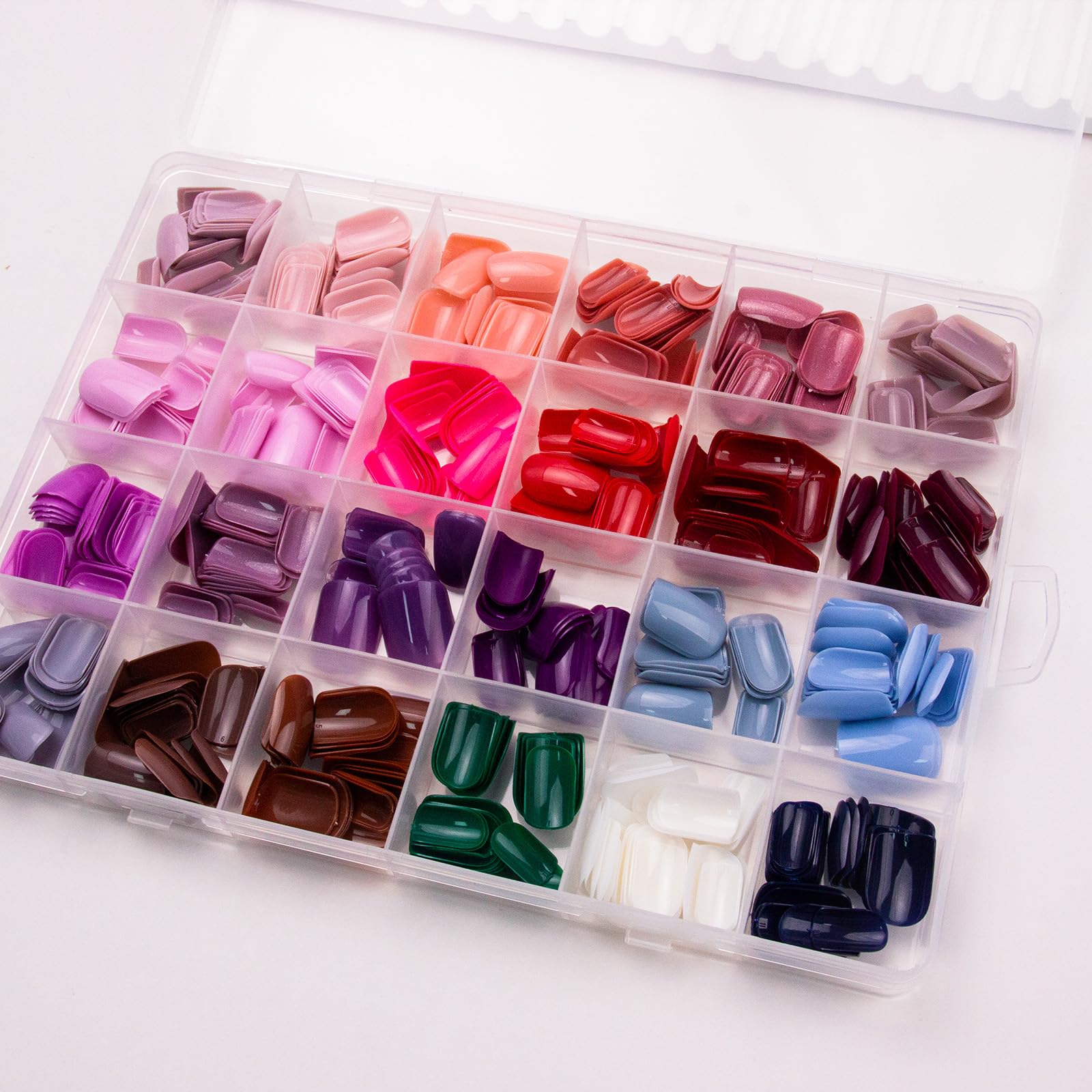 BEAWTH glossy finish press-on nails for durable salon-like shine