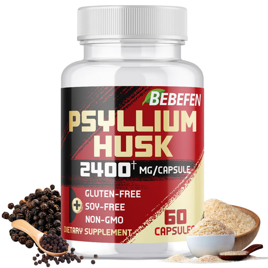 BEBEFEN Psyllium Husk Capsules with Black Pepper bottle