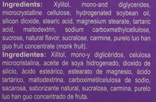 Bedoyecta Kids bottle label with nutritional information