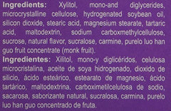 Bedoyecta Kids bottle label with nutritional information