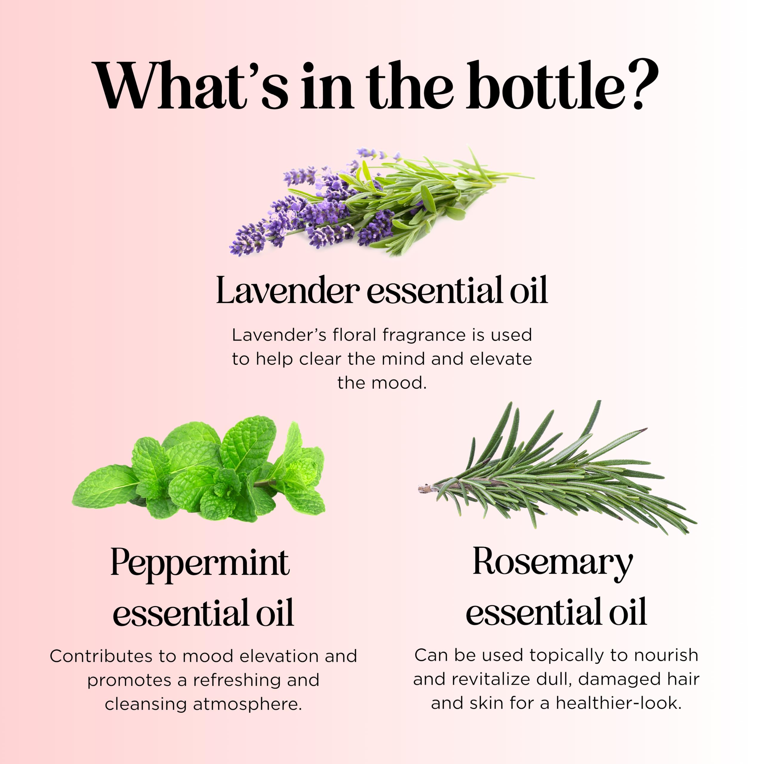 Relaxing bedroom ambiance with essential oil aromatherapy