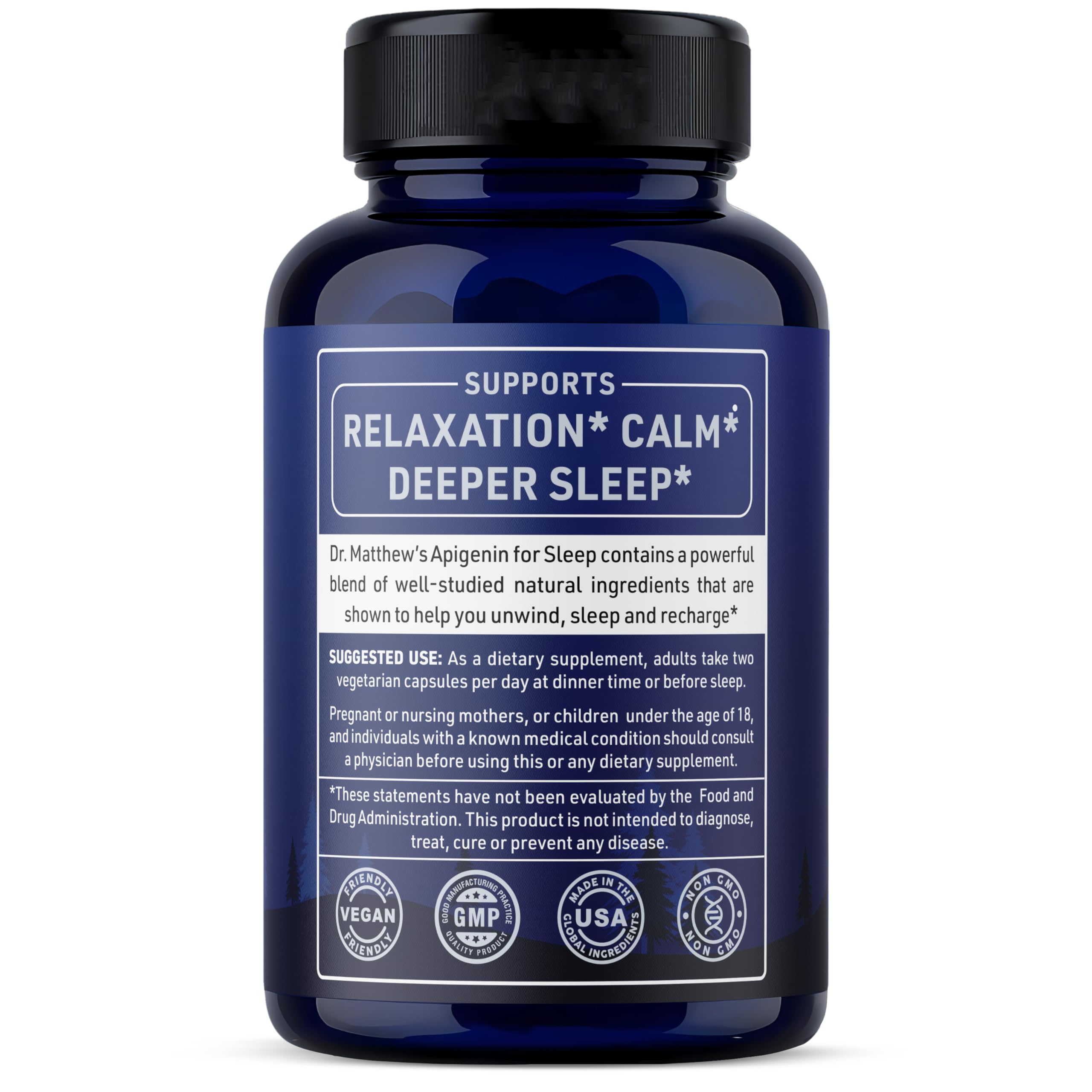 Illustration of a calm bedtime routine