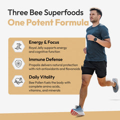 Bee and You Royal Jelly Tablets for energy and focus