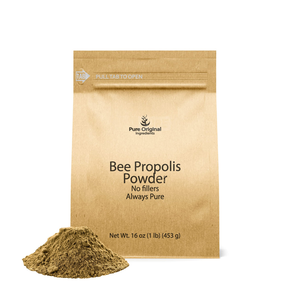 Pure Original Ingredients Bee Propolis Powder 1 lb container