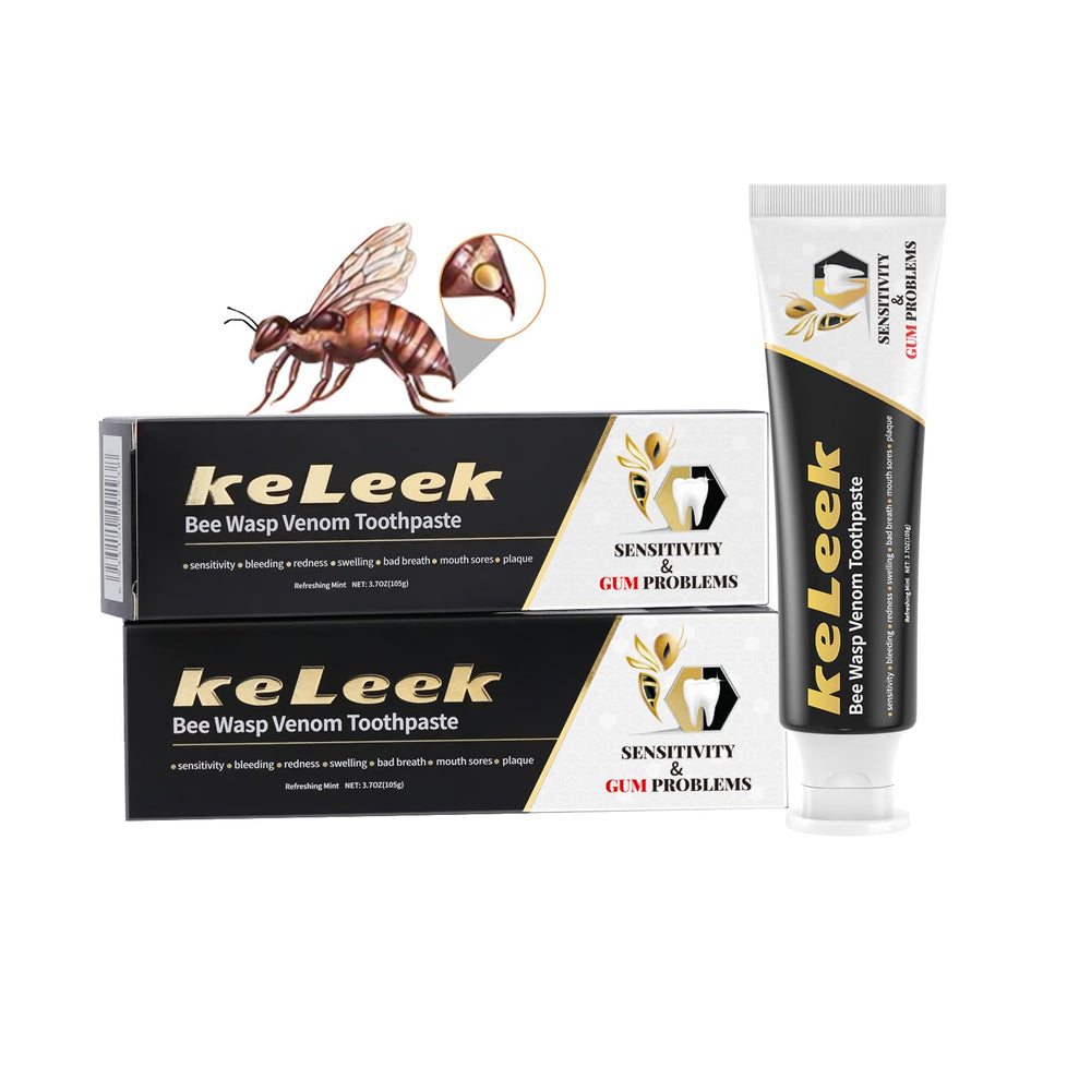 Bee Wasp Venom Toothpaste 2-Pack packaging