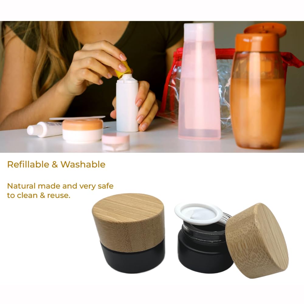 BEECO GIF2U lip balm container in compact 5ml jar.