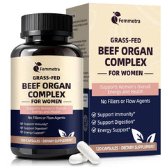 Femmetra Beef Organ Complex bottle for women