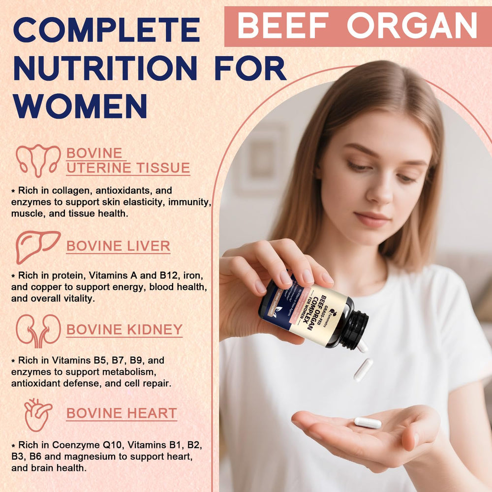 Beef liver powder illustration